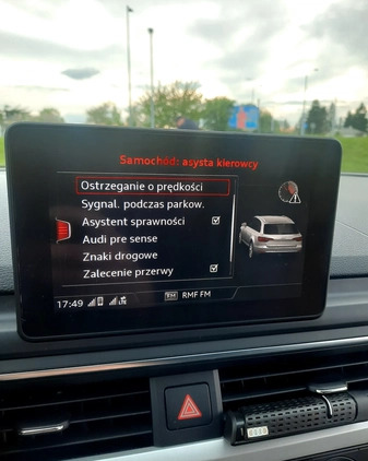 Audi A4 cena 64900 przebieg: 223000, rok produkcji 2017 z Lublin małe 466